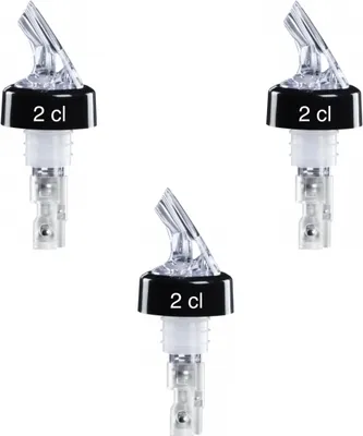Produktbild von 3 x Portionierer Compact zum Aufsetzen Transparent