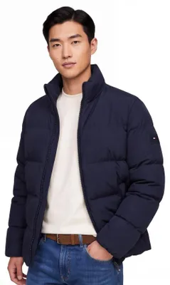 Produktbild von Tommy Hilfiger Puffer-Winterjacke dunkelblau