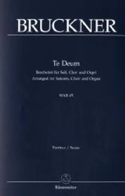 Produktbild von ISBN Te Deum Orgelauszug Chorpartitur, Musikalische Ausbildung, Taschenbuch