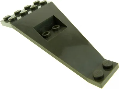 Produktbild von 1x Lego Flügel Platte Bi-Level 8x4x3 alt-dunkel grau 2x3 1/3 Winkel Panele 30119