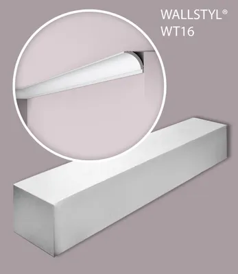 Immagine prodotto di NMC WT16 box WALLSTYL Noel Marquet Eckleisten 1 Karton 42 Deckenleisten | 84 m