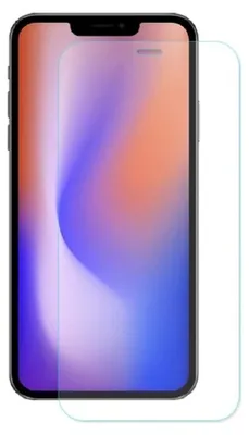 A screen protector for an iPhone 12 Mini is shown against a white background.