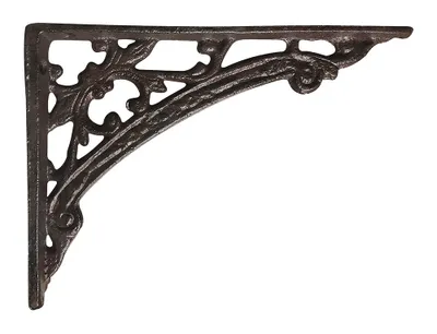 Produktbild von Regalträger Belle Epoque Regalhalter Regalwinkel Gusseisen Braun 13,5x18cm