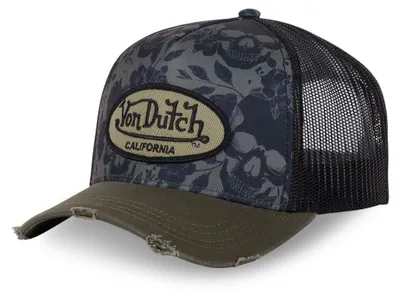 Produktbild von Von Dutch Originals Trucker Cap Sublimation VD Patch Print Skull Camo