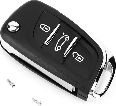 Zdjęcie produktu dla 3-przyciskowy kluczyk zdalnego sterowania do Peugeot Partner 306 407