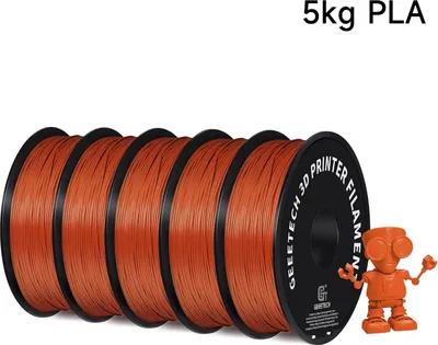 Image de Filament PLA - Filament pour imprimante 3D - Diamètre 1,75 mm - Tolérance ±0,03 mm - Longueur 343 m - Orange