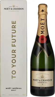 Produktbild von Moët & Chandon Champagne IMPÉRIAL Brut Milestones 12% Vol. 0,75l in Geschenkbox
