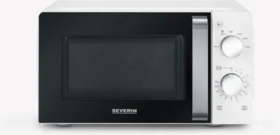 Produktbild von Severin  Mikrowelle Solo MW 7885  aus Edelstahl, schwarzweiß  Mikrowelle Mikrowellengerät