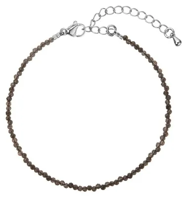 Produktbild von Perlenarmband mit grauem Spinell 43055.3 Grauer Spinell