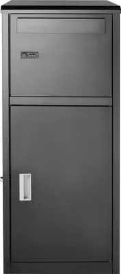 Obrázok produktu pre SucceBuy prepravný box na balíky 16,2 "x15,8 "x44", pozinkovaná oceľ, kódový zámok, odnímateľný panel proti krádeži, vodotesný IPX3, na vonkajšiu verandu