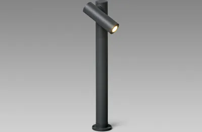Produktbild von Faro 70783, Außensockel-/Pfostenbeleuchtung, Dunkles Grau, Aluminium, IP65, I, 6 W