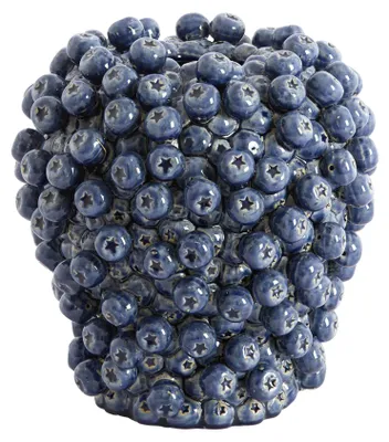 Immagine prodotto di Vaso in Vetroceramica Light & Living BERRIES blu scuro – Ø25,5x27 cm