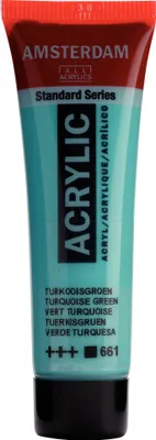 Produktbild von Amsterdam Standard Series Acrylfarbe Tube 20 ml Türkisgrün 661