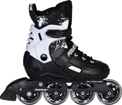 Immagine prodotto di Powerslide Khaan Magic Adjustable - Pattini in linea per bambini, nero, taglie 35-38