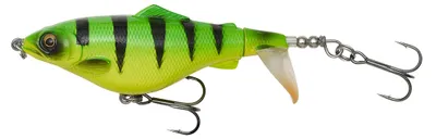 Produktbild von Savage Gear Wobbler SG 3D Fat Smashtail, schwimmend, 8 cm, 12 g, Firetiger