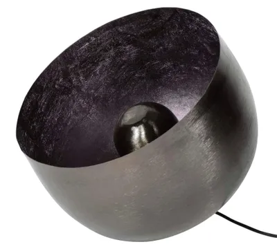 Obrázek produktu pro Stolní lampa FURNLUX Koš Černá 36 cm / Hlavní barva: Černá / Rozměry: 36 x 35 x 36 cm