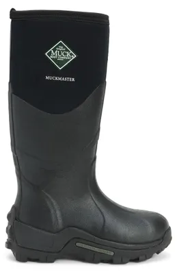 Obrázok produktu pre Muck Muckster Hi Triple Reinforced Toe pánske gumové čižmy v čiernej farbe - 8 Veľká Británia - 42 EU - 9 US / Black