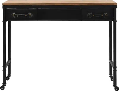 Obrázek produktu pro vidaXL Konzolový stolek MDF a jedlové dřevo 100 x 33,5 x 80 cm