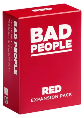 Obrázek produktu pro Bad People Red Exp Card Game - ENG Edition