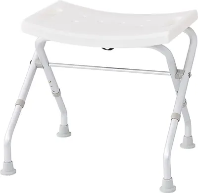 Produktbild von RIDDER Sprchová stolička skladacia 110 kg biela A0050301