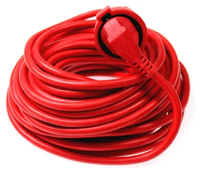 Image de as-Schwabe 51153 as-Schwabe Verlängerungskabel 15,0 m rot