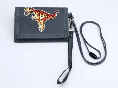 Produktbild von Brustbeutel Dino, grau