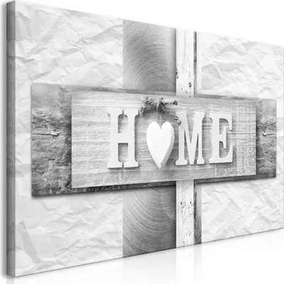 Produktbild von Wandbild Mega XXXL Home 250x125 cm Einteiliger XXL-Format Kunstdruck zur Selbstmontage Leinwandbilder moderne Bilder DIY Wanddekoration Wohnung Deko Haus m-C-0261-ak-g