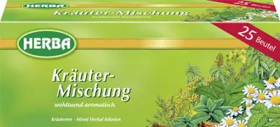 Zdjęcie produktu dla HERBA Tee Kräuter-Mischung 7676 25St
