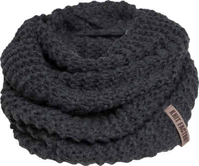 Produktbild von Knit Factory Alex Loop Schal - Anthrazit