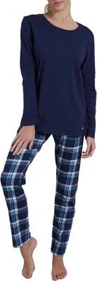 Produktbild von Götzburg Damen langarm zweiteiliger Pyjama Schlafanzug aus Baumwolle Größe: 40