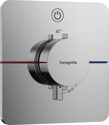 Produktbild von hansgrohe Thermostat UP ShowerSelect Comfort Q Fertigset 1 Verbraucher chrom, 1 Stk.