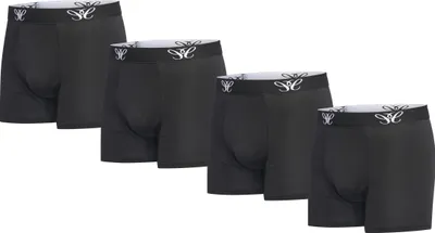 Image de Cappuccino Italia 4-Pack Boxers Noir - Grand S
