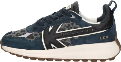 Produktbild von Kaotiko Detroit Glam Sneakers Laag - Blauw - Maat 42