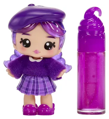Produktbild von MGA Entertainment Yummiland Lipgloss Doll- Greta Grape, Mini-Puppe, Weiblich, 4 Jahr(e), Junge/Mädchen, Mehrfarbig