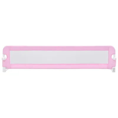 Produktbild von Hochwertigen Möbel Schutzgitter-Zubehör - Rosa Kleinkind-Bettschutzgitter Rosa 180x42cm Polyester NEU7880024