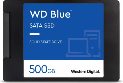 Produktbild von WD Blue™ SATA SSD 2,5" 500 GB, 560 MB/s