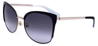 Image de Kate Spade GENICE/S BLACK/GREY SHADED 57/17/135 Lunettes de soleil pour femmes