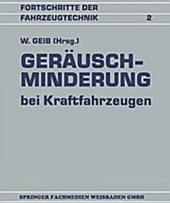Obrázek produktu pro Geräuschminderung bei Kraftfahrzeugen