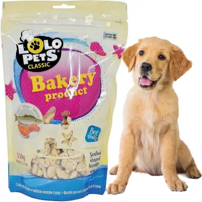 Obrázok produktu pre Sušienky pre psov s lososom 350 g