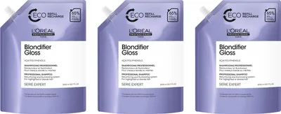 Produktbild von Blondifier Gloss Shampoo Refill 3x1500 ml