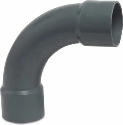 Produktbild von PVC bocht 90gr (handgevormd) 50x50 mm 10 bar