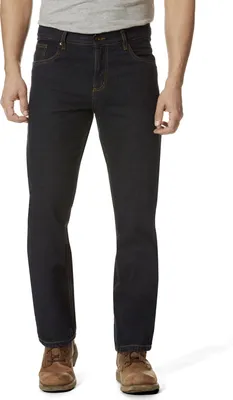 Produktbild von HERO by John Medoox DENVER DENIM Herren 5-Pocket-Jeans Straight Fit W32 / L34 dark blue