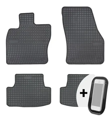 Produktbild von Gummimatten Auto Fußmatten Automatten Passgenau 4-teilig Set - passend für Seat Ateca Skoda Karoq VW T-Roc ab 2016