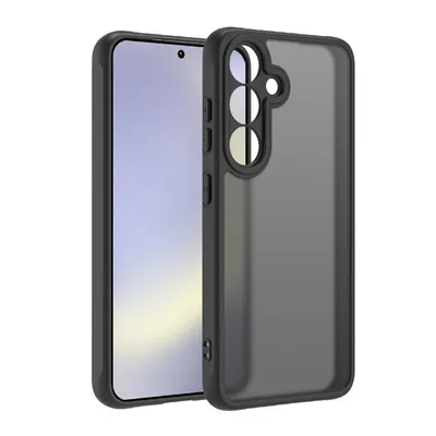 A smartphone case is shown next to a smartphone.