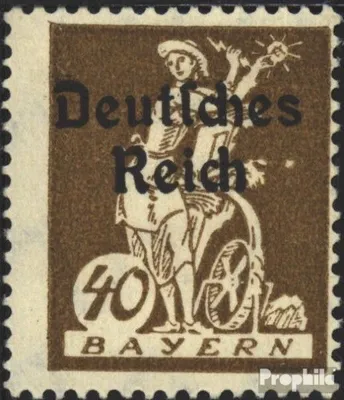 Produktbild von Briefmarken Deutsches Reich 1920 Mi 124 postfrisch Bayernabschied