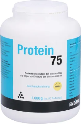 Produktbild von PROTEIN 75 VANILLE, 1000 g PUL