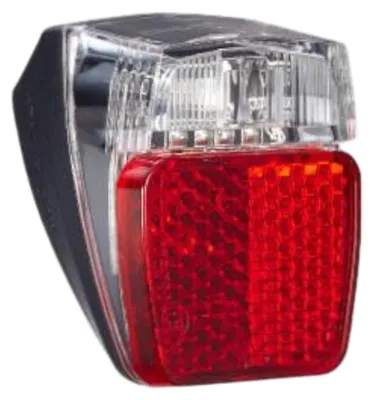 Produktbild von Fahrrad Rücklicht Rückleuchte Fahrradlampe hinten Reflektor für E-Bike 6-12V