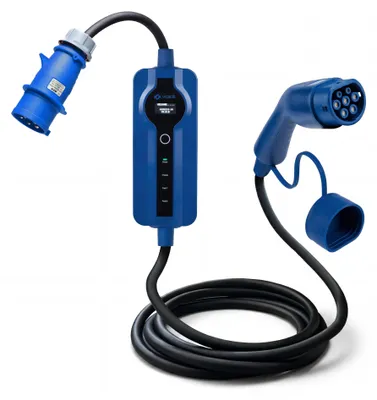 Produktbild von Voldt® CEE Ladekabel Typ 2 | 1 phasig | 8A - 32A | 7.4kW + APP - 10 Meter