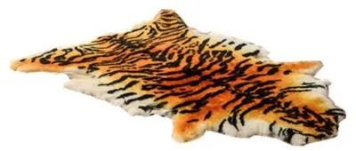 Obrázek produktu pro Fine Asianliving 100% pravý koberec z ovčí kůže Tiger 70x110cm