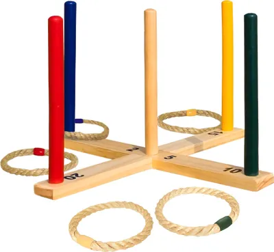 Image de Schildkröt - Funsport RINGWURFSPIEL (1 croix à lancer 38x38x21cm, 5 anneaux à lancer)
